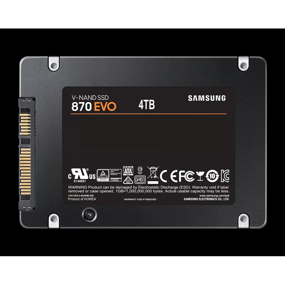 Samsung 870 EVO 4TB 2.5" SATA III SSD 2