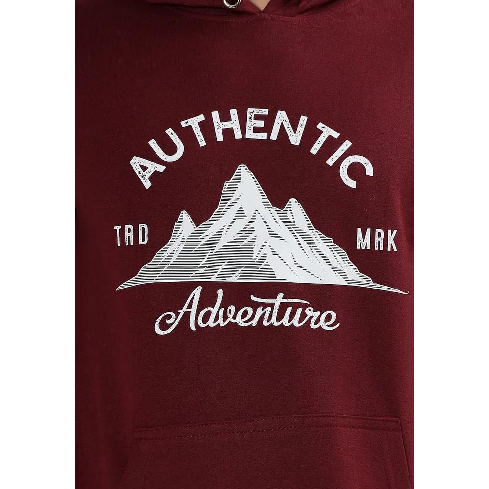 Мужской худи Relaxed Fit из хлопка с аутентичным резиновым принтом, для тренировок, премиум-вид, удобный 4