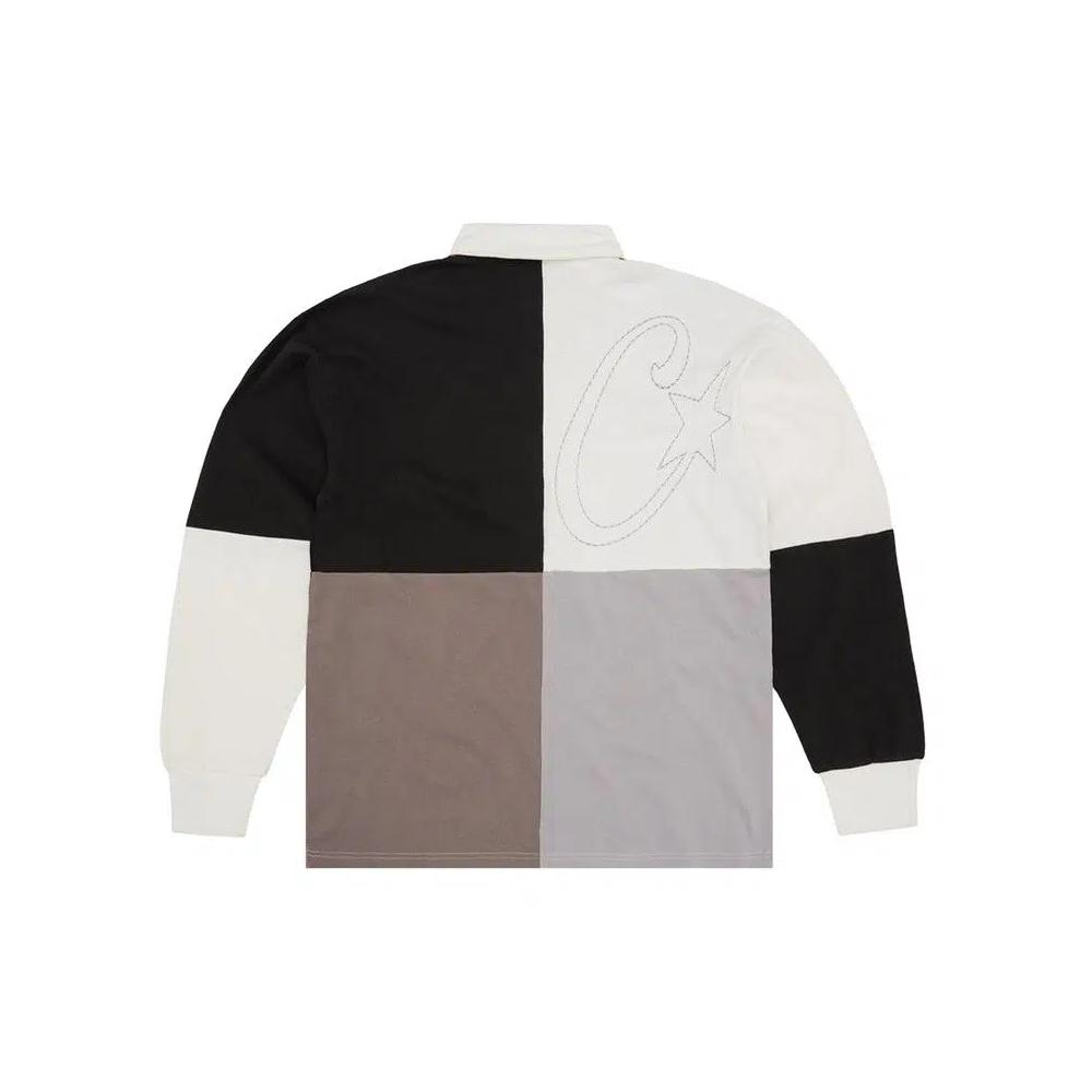 Поло Corteiz Rugby Shirt 'Greyscale' 2