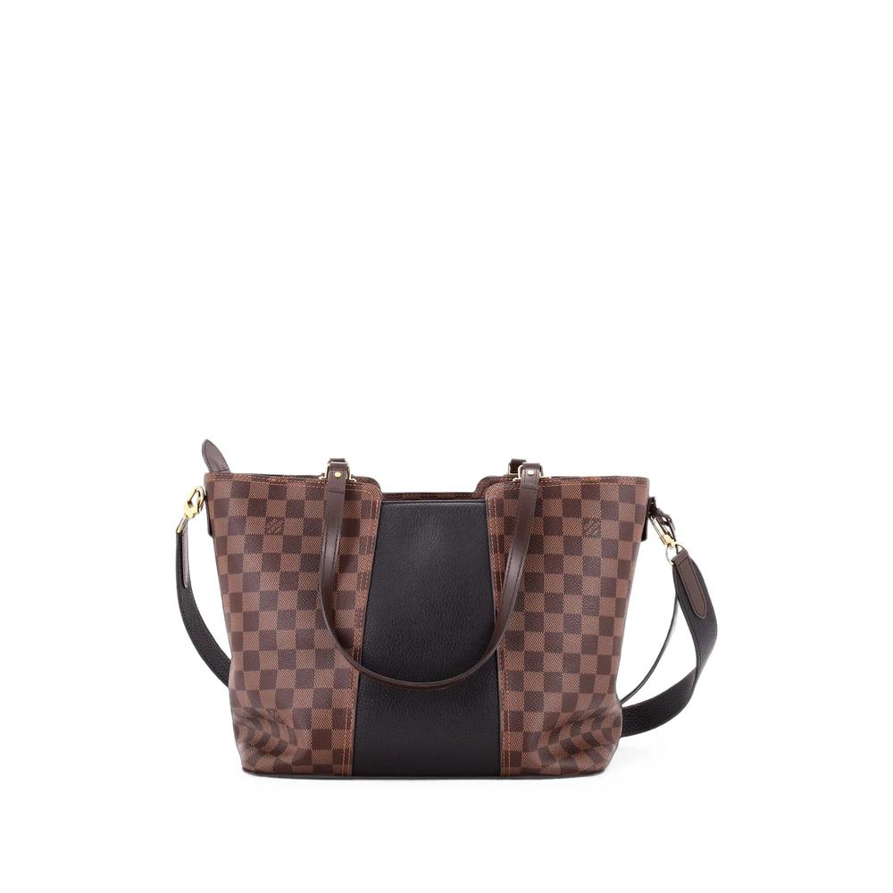 Jersey Handbag Damier with Leather shoulder bag 2