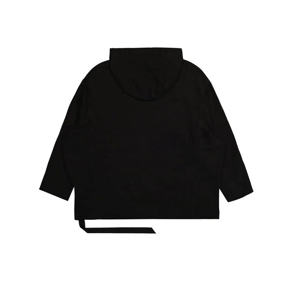 Худи Rick Owens DRKSHDW Peter Hoodie 'Черный' 2
