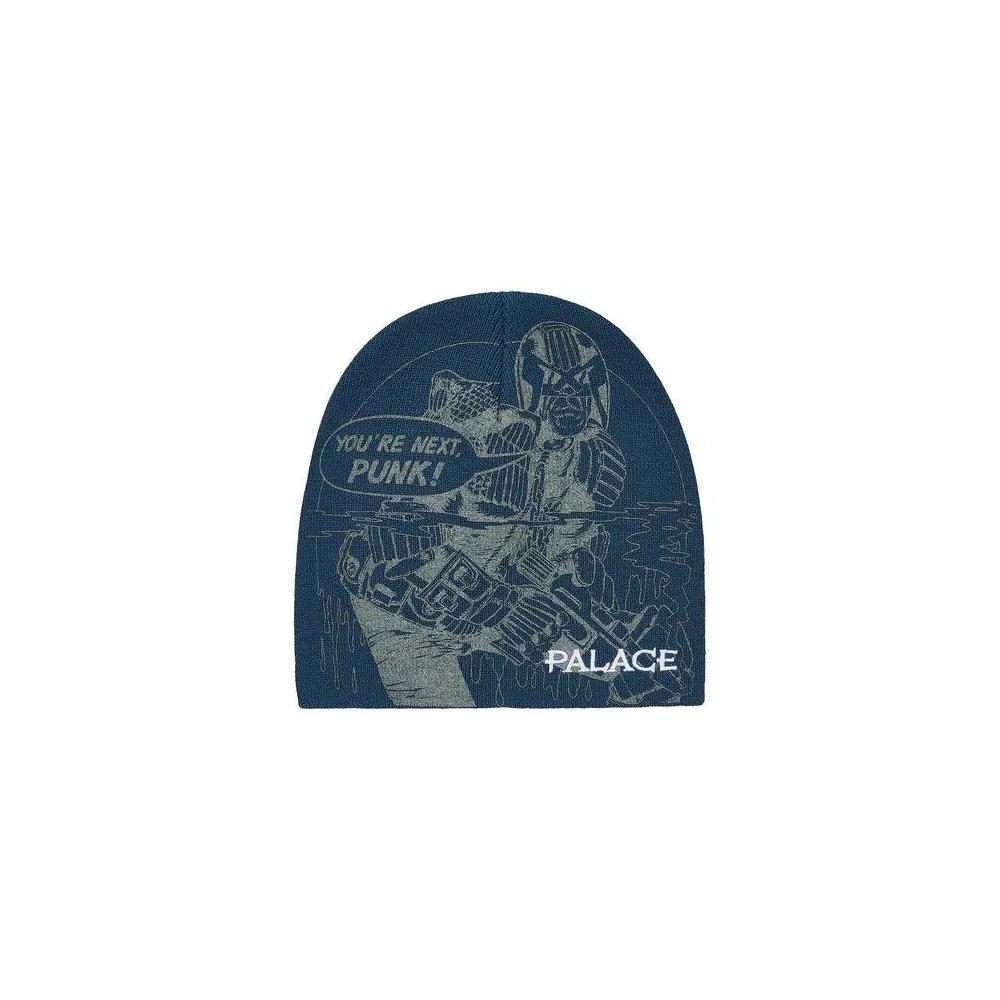 Шапка-бини Palace Judge Dredd Nein Cuff Beanie 'Темно-синий' 1