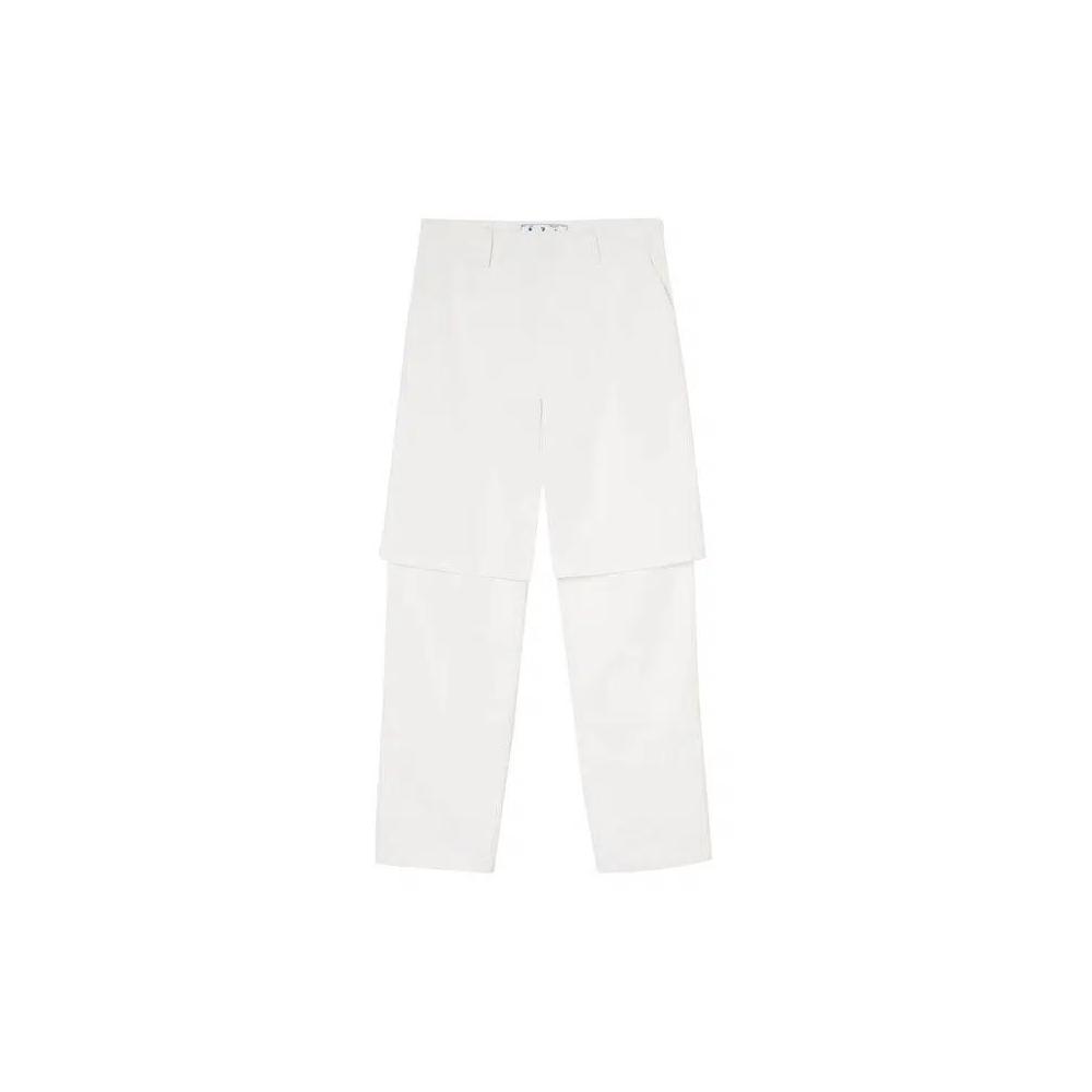 Брюки Off-White Double Layer Carpenter Pants 'Белый' 1