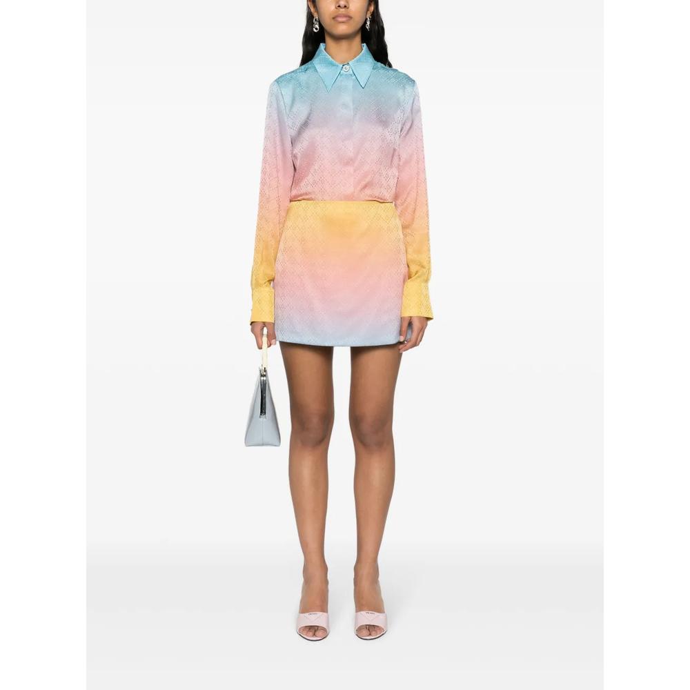 Шелковая рубашка Pastel Gradient 2
