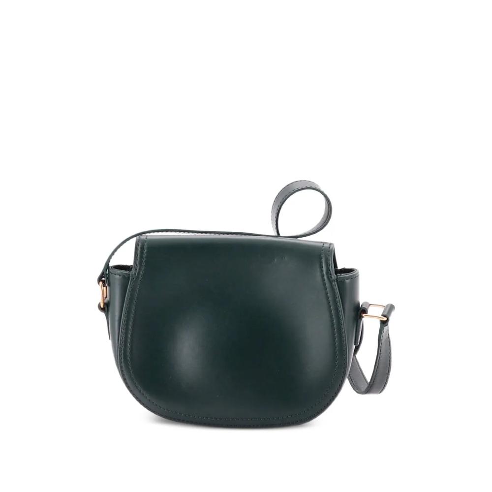 Маленькая сумка через плечо Crecy Flap Bag Leather 2