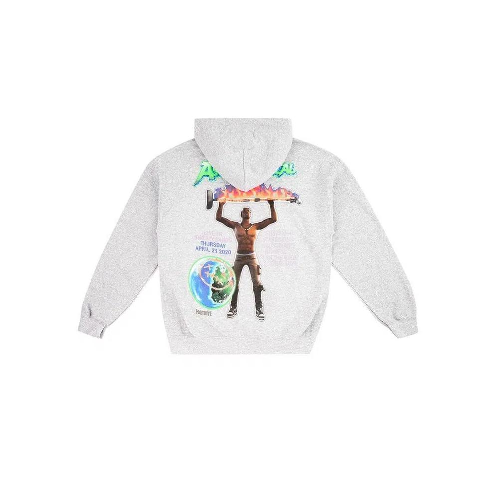 Толстовки Hoodies Cactus Jack by Travis Scott Astro Hoodie 'Grey' 2