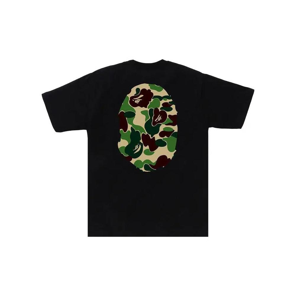 Топы BAPE ABC Camo Big Ape Head Tee 'Black/Green' 2
