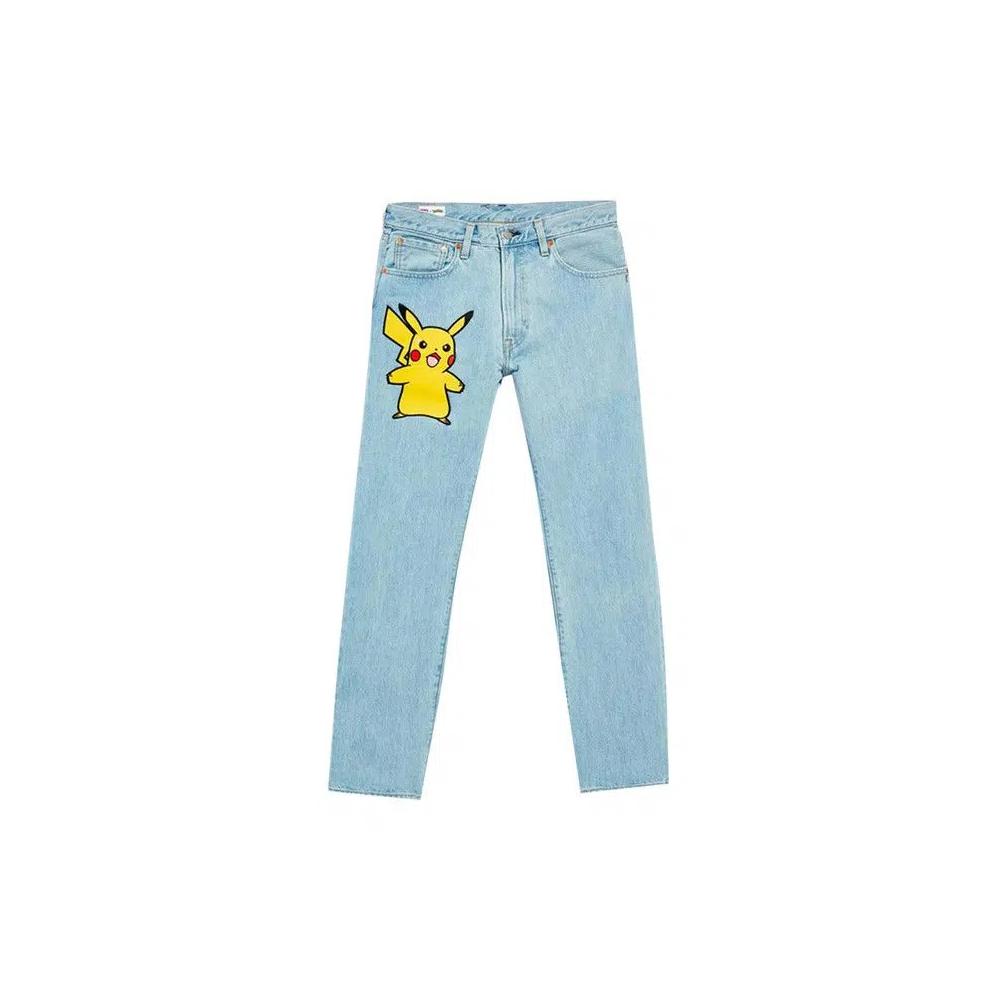 Levi's x Pokémon 551Z Authentic Straight Jeans «Лёгкая стирка» 1