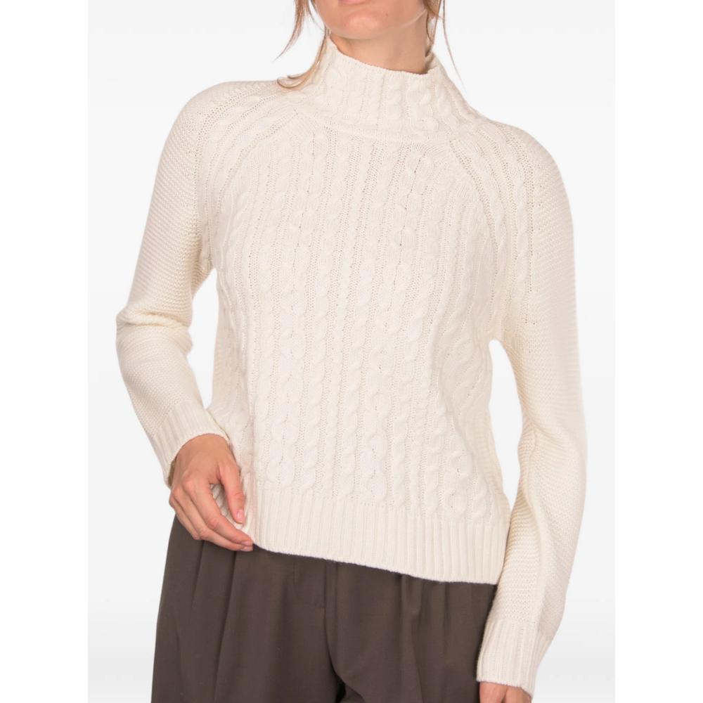 cable-knit raglan-sleeve sweater 2