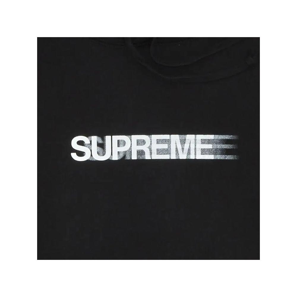 Худи Supreme Motion Logo Hooded Sweatshirt 'Black' 2