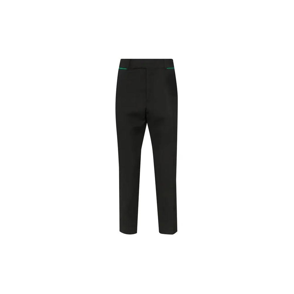 Низ Haider Ackermann Embroideslim Брюки 'Черный' 1