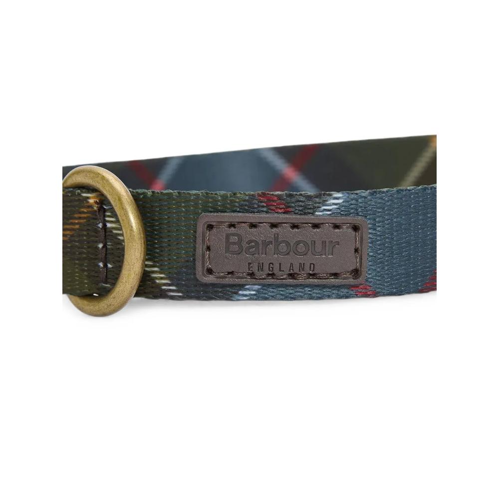tartan-print collar 3