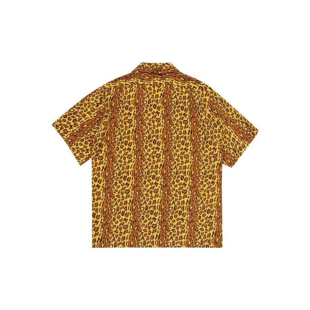 Рубашки на пуговицах Human Made Leopard Aloha Shirt 'Yellow' 2