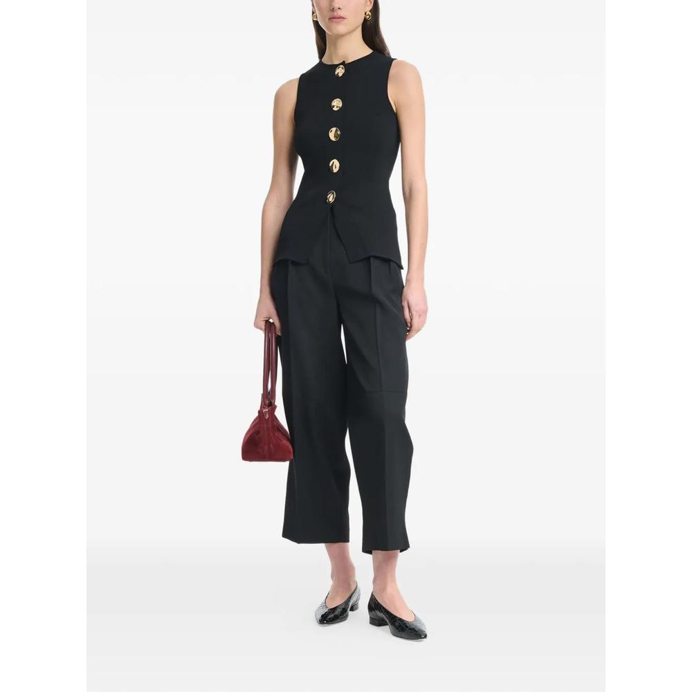 Happer button-up sleeveless top 2