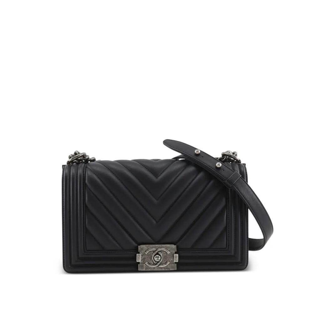 Сумка через плечо Old Medium Chevron Calfskin Boy Flap (2016-2017 годы) 1