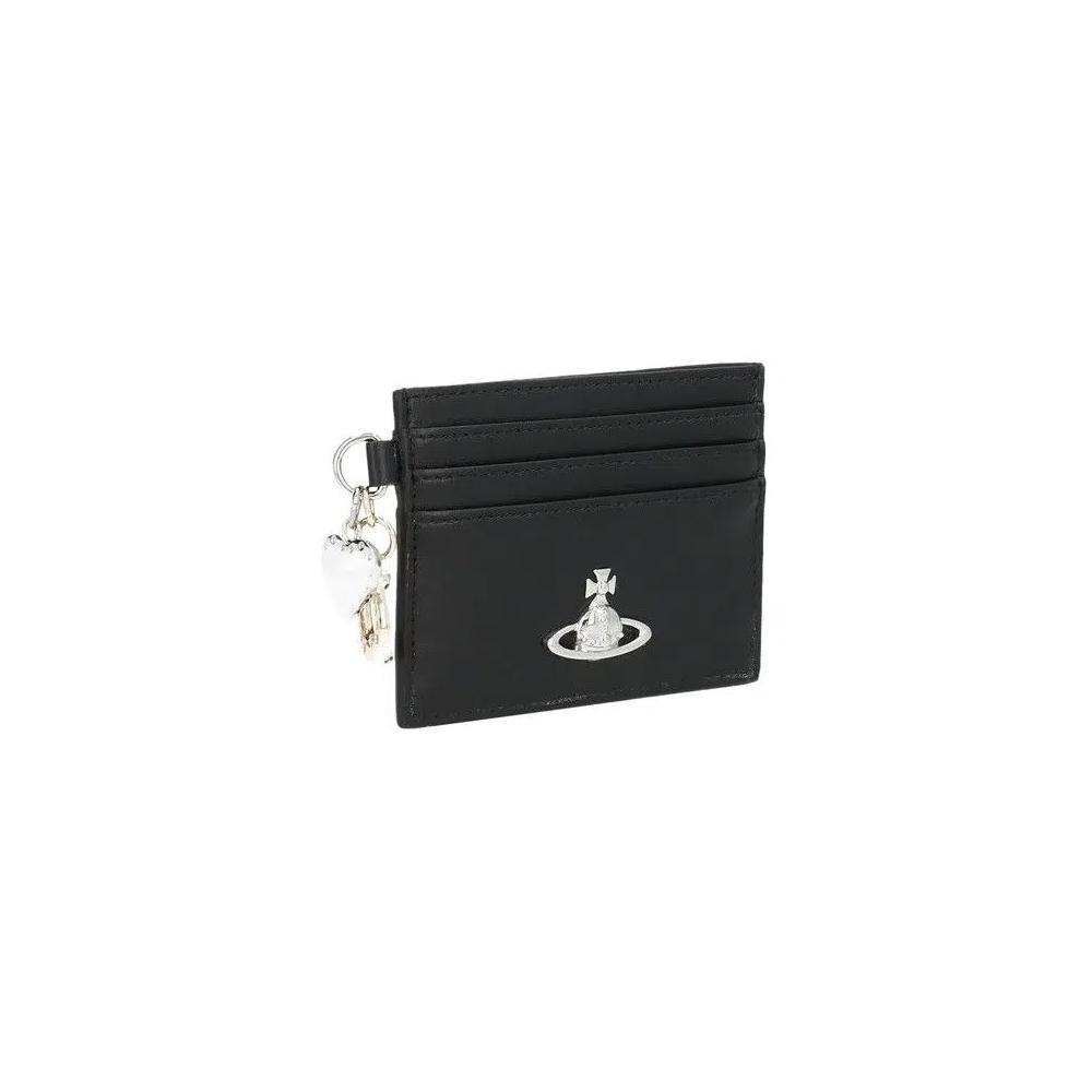 Сумки Vivienne Westwood Card Holder With Charms Bag 'Черный' 3