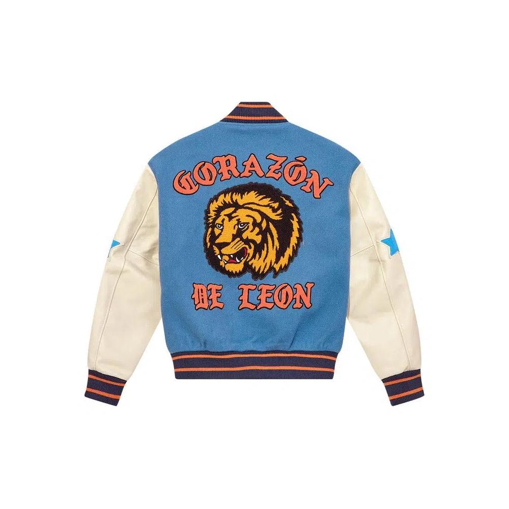 Бомберы Awake NY Corazon Varsity Jacket 'Blue' 2