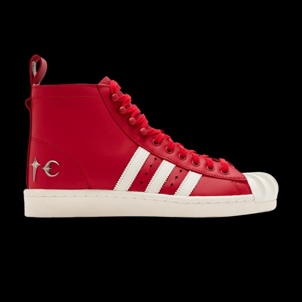 Кроссовки Thug Club x adidas Superstar Boot 'Red White' 1