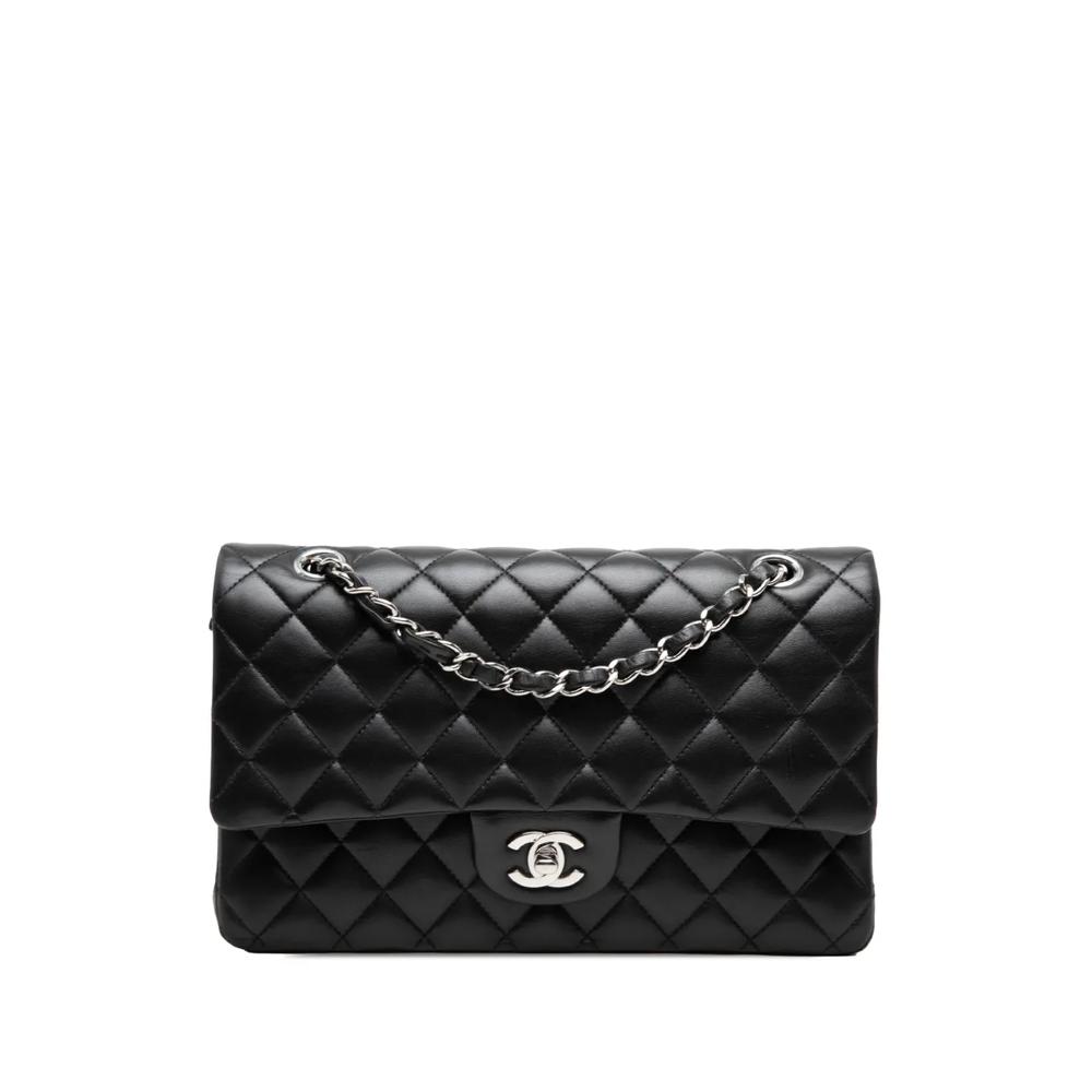 Сумка на плечо Medium Classic Lambskin Double Flap (2019 год) 1