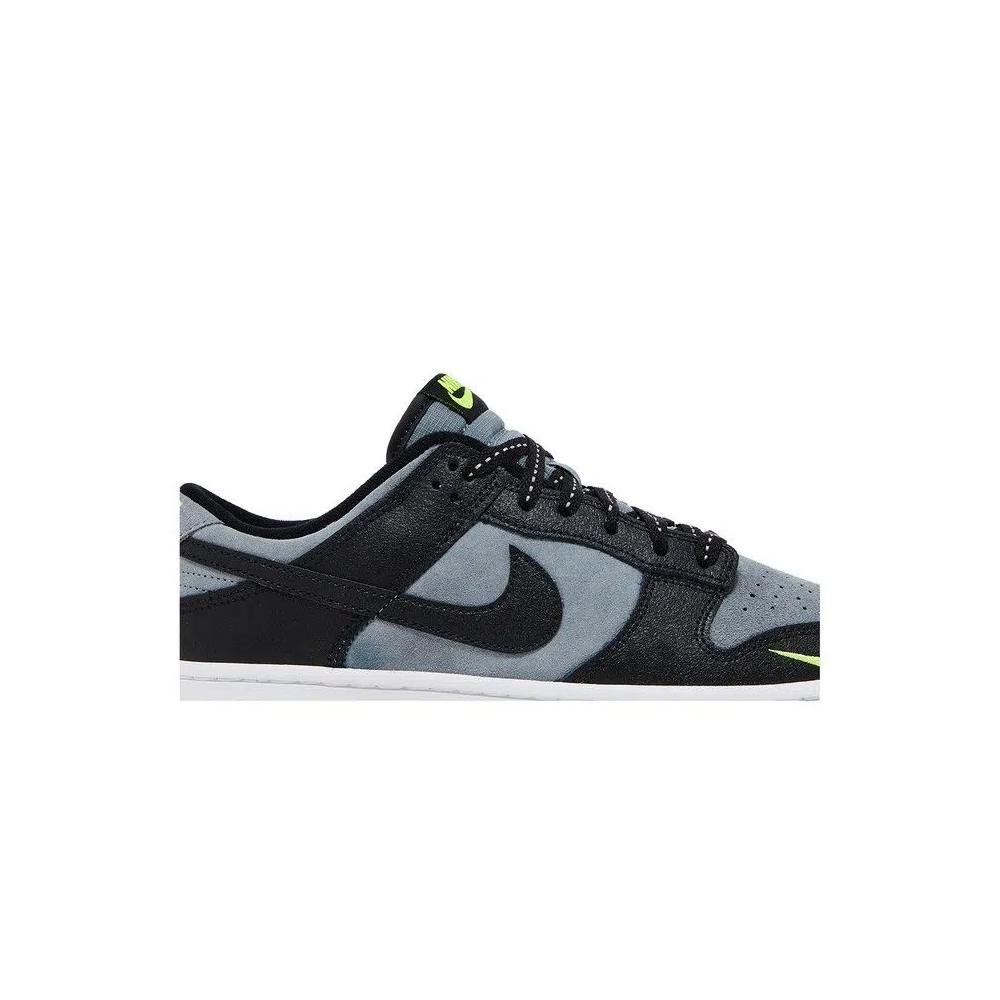 Кроссовки Nike Dunk Low 'Black Grey Green Strike' 3