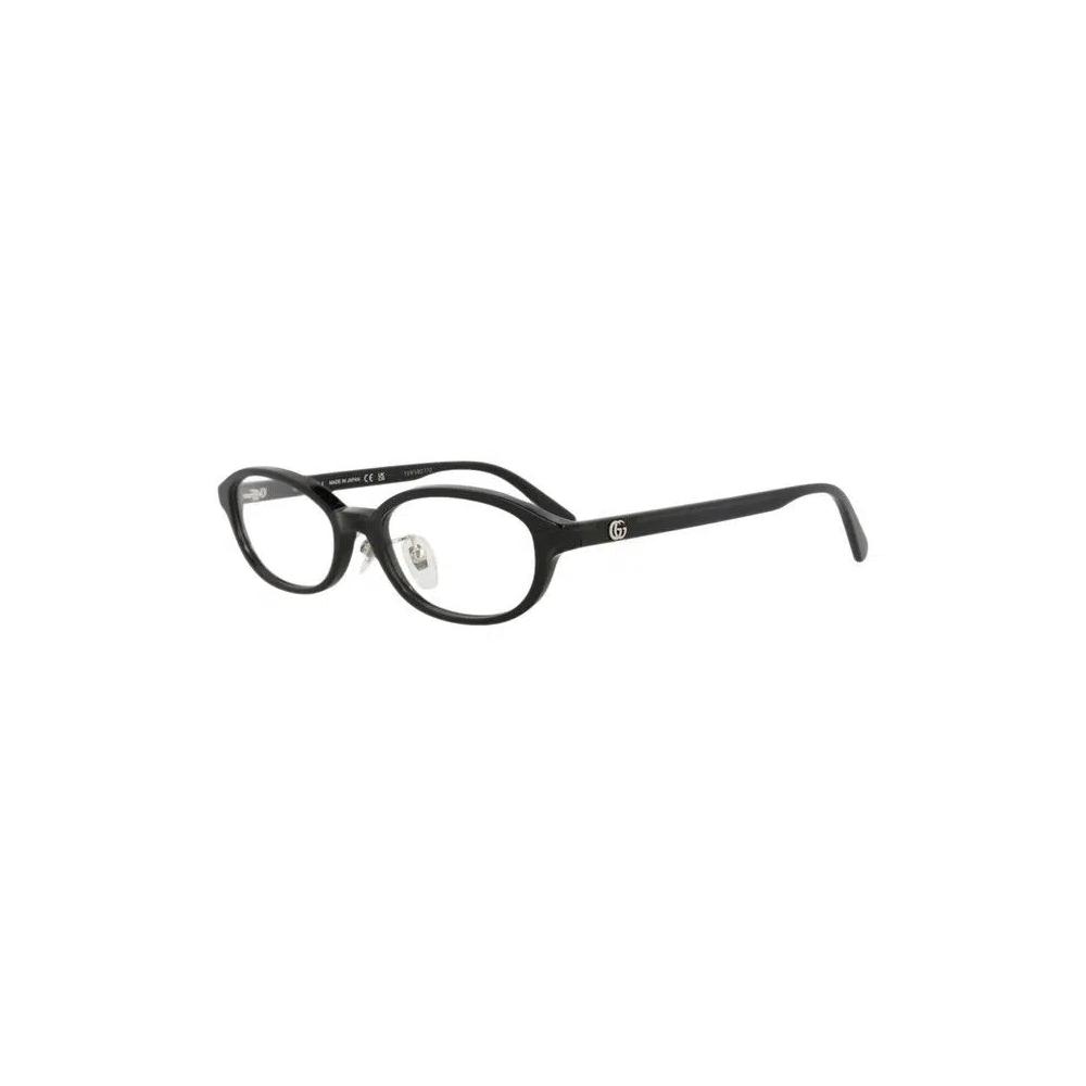 Очки Gucci Round-Frame Recycled Acetate Optical Frames 'Черный/Прозрачный' 2