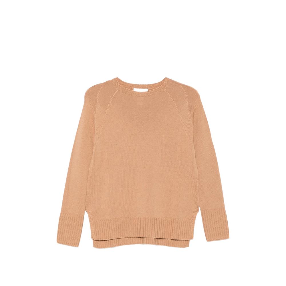 ribbed-knit raglan-sleeve sweater 1