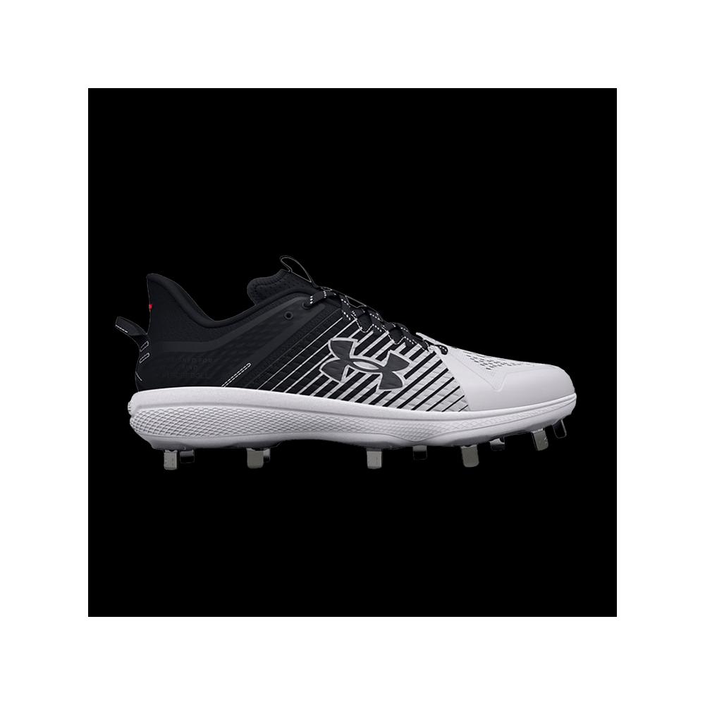 Бутсы Under Armour Yard Low MT 'Black White' 1