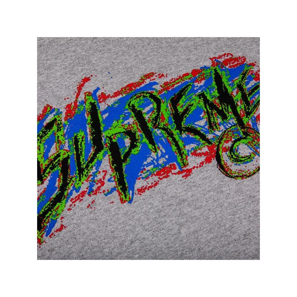 Футболки Supreme Scratch Tee 'Heather Grey' 2