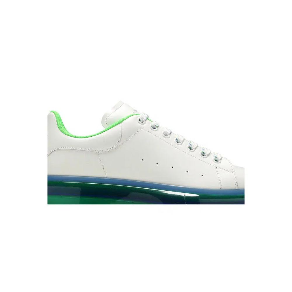 Кроссовки Alexander McQueen Oversized Sneaker 'Transparent Sole - White Blue' 2