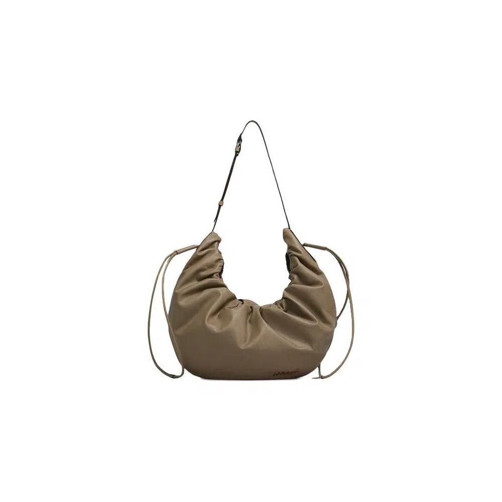 Сумки Marni Scrunchie Hobo Small «Antique Silver» 1
