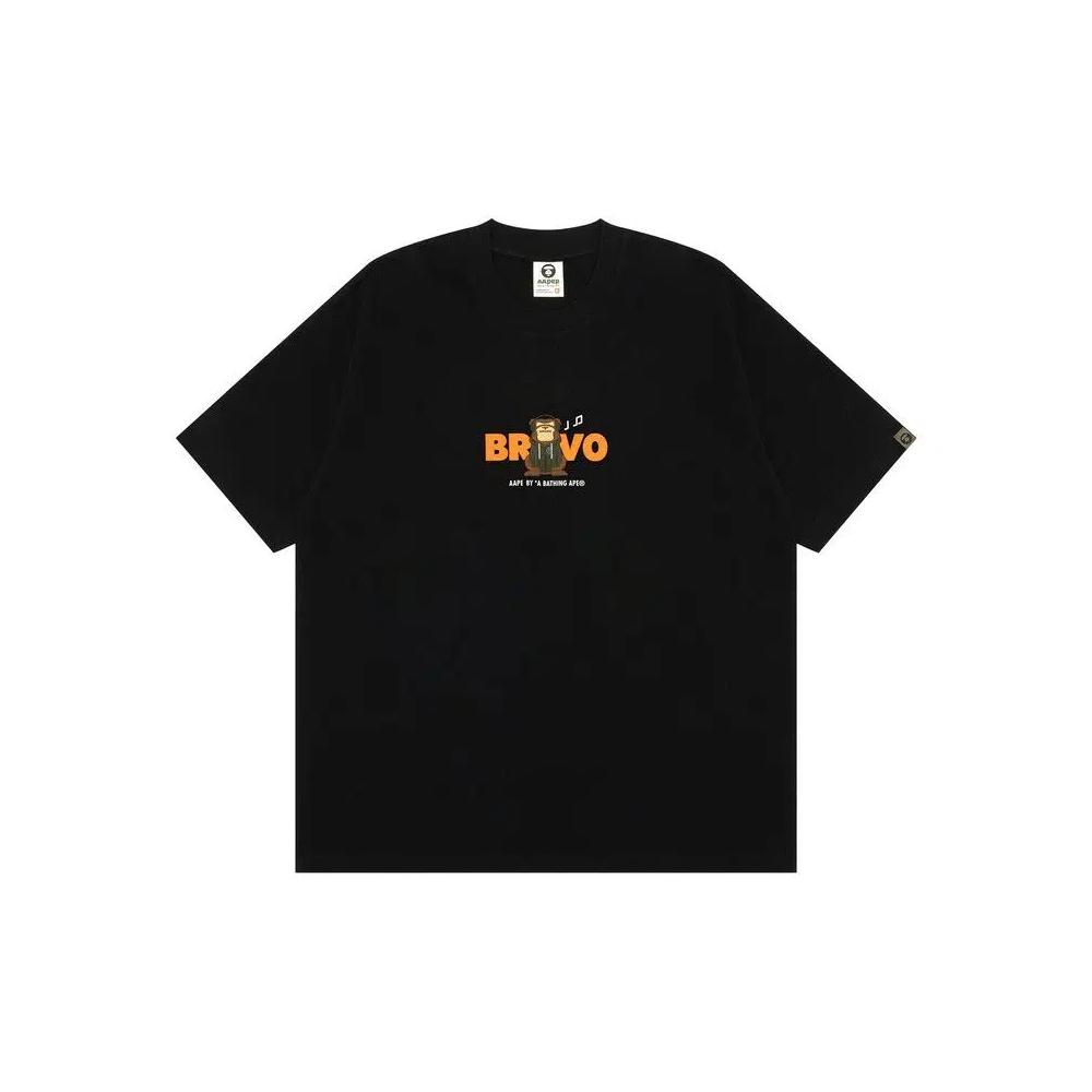 Футболка AAPE r Tee 'Черный' 1