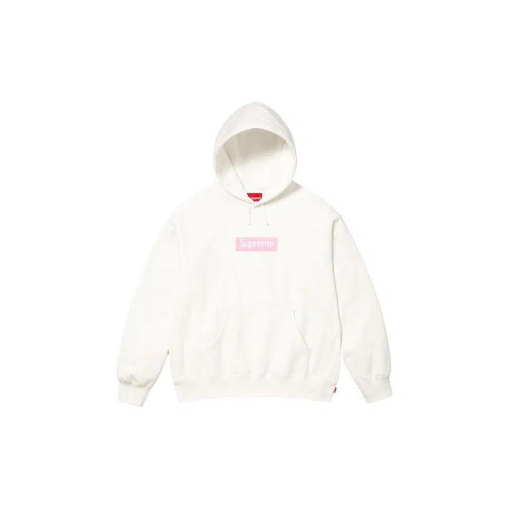 Худи Supreme Box Logo Hooded Sweatshirt 'White' 1