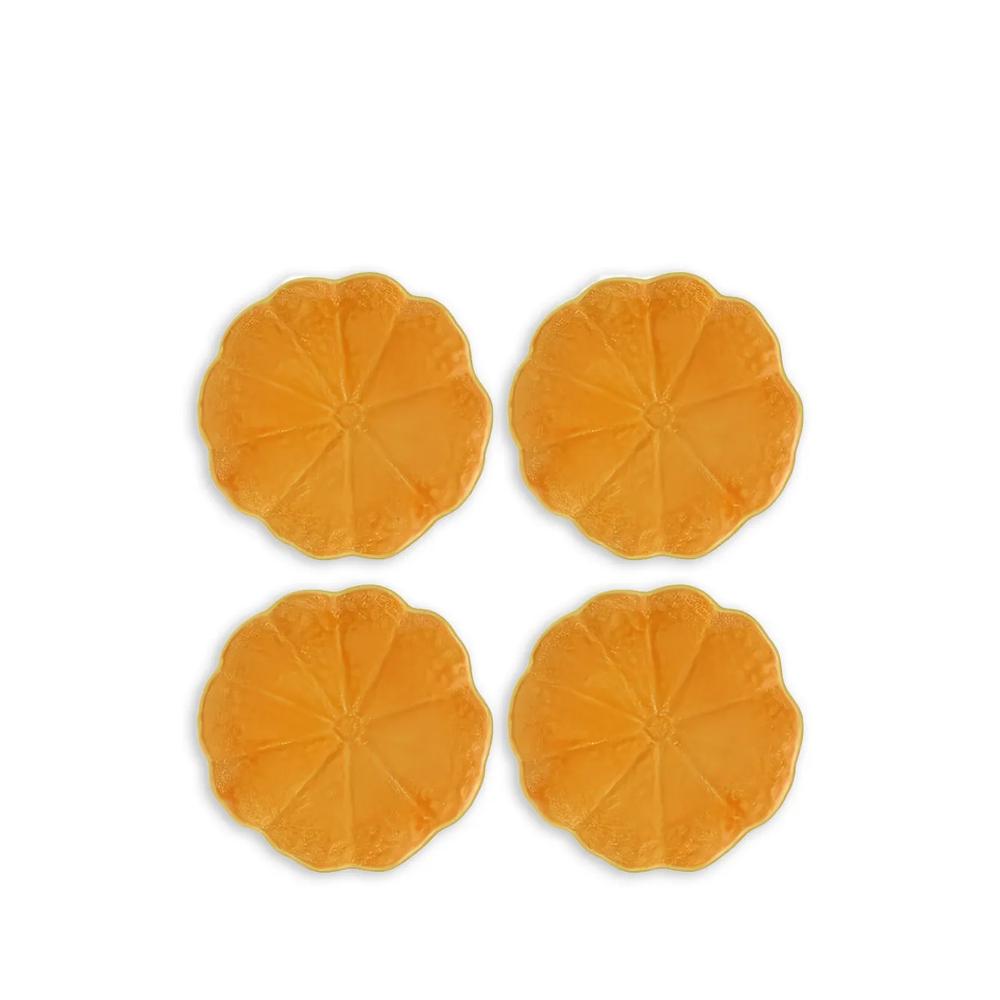 Набор тарелок Pumpkin с тиснением (на четырех персон) 1