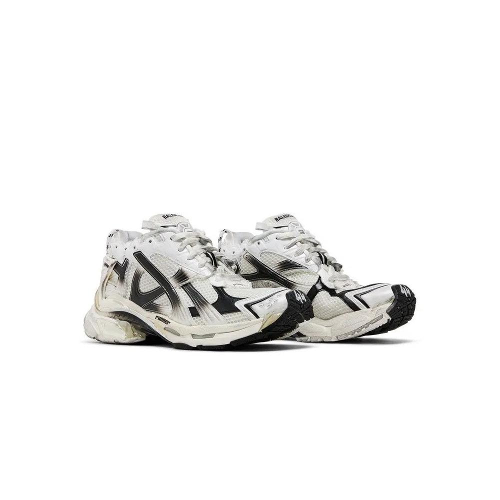 Кроссовки Balenciaga Runner Sneaker 'Градиент - Белый Черный' 8