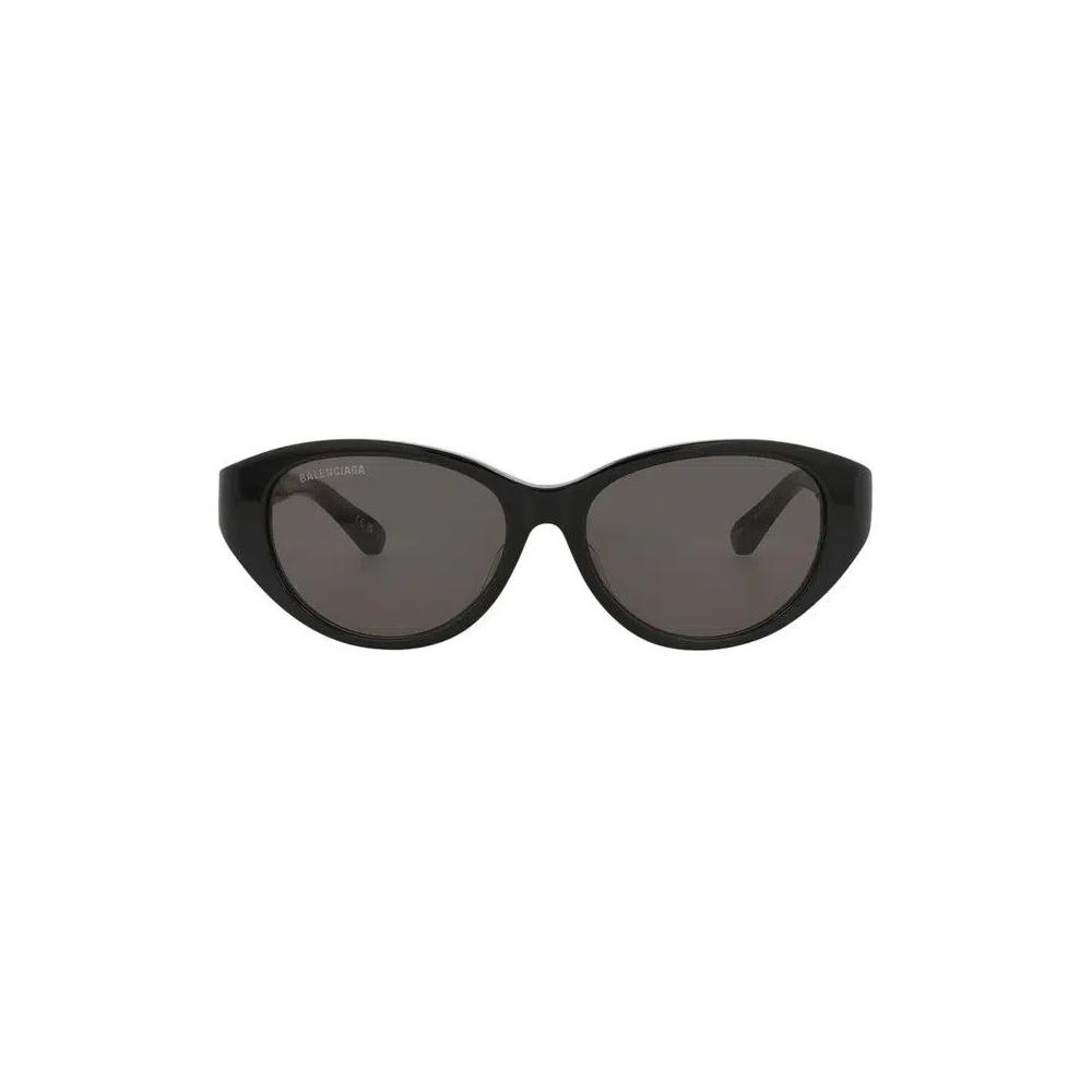 Солнцезащитные очки Balenciaga Round 'Black/Grey' 1