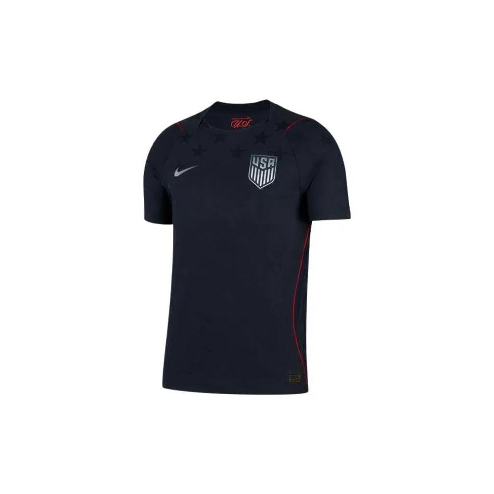 Джерси Nike Usmnt 2026 Match Away 'Dark Obsidian/University Red/Pure Platinum' 1