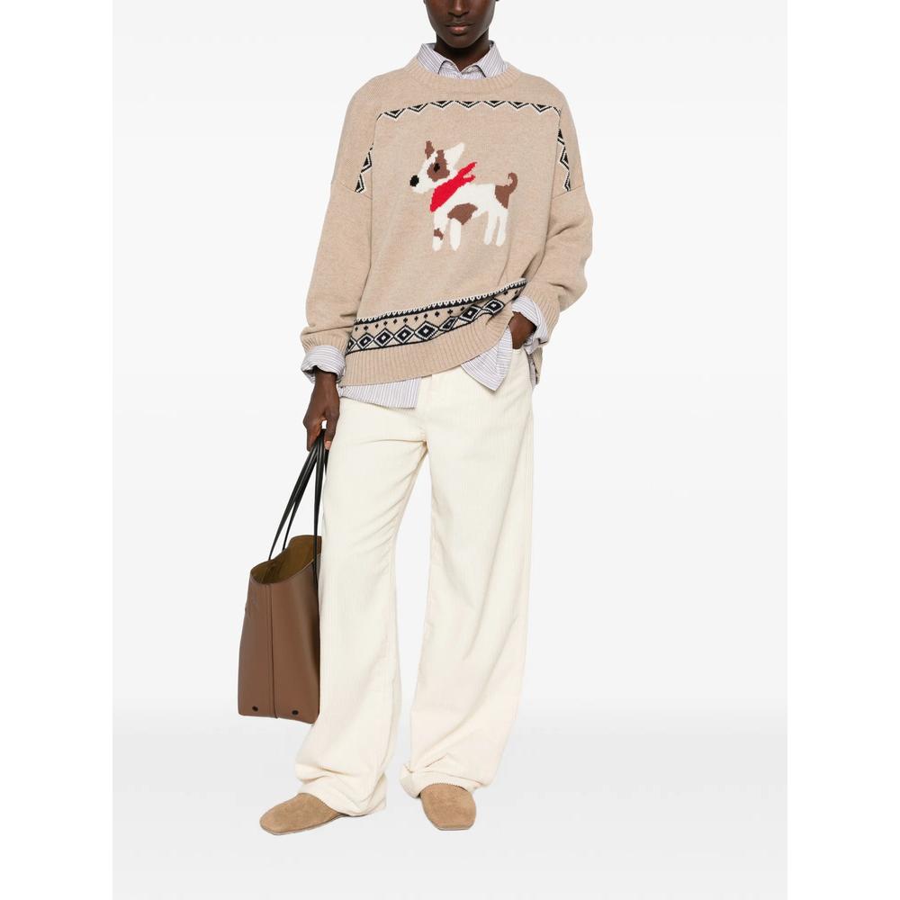 Pavidi intarsia-knit crew-neck sweater 2