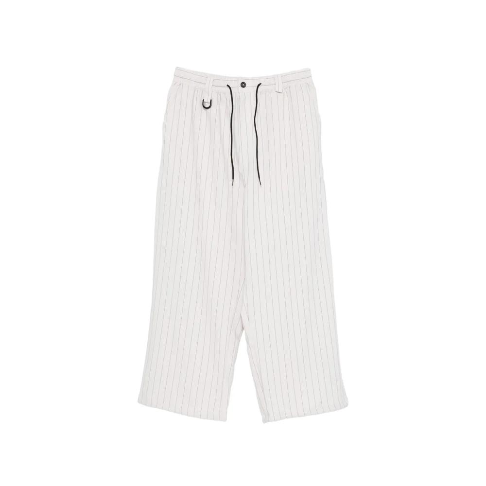 Широкие брюки Sport Uniform в тонкую полоску 1