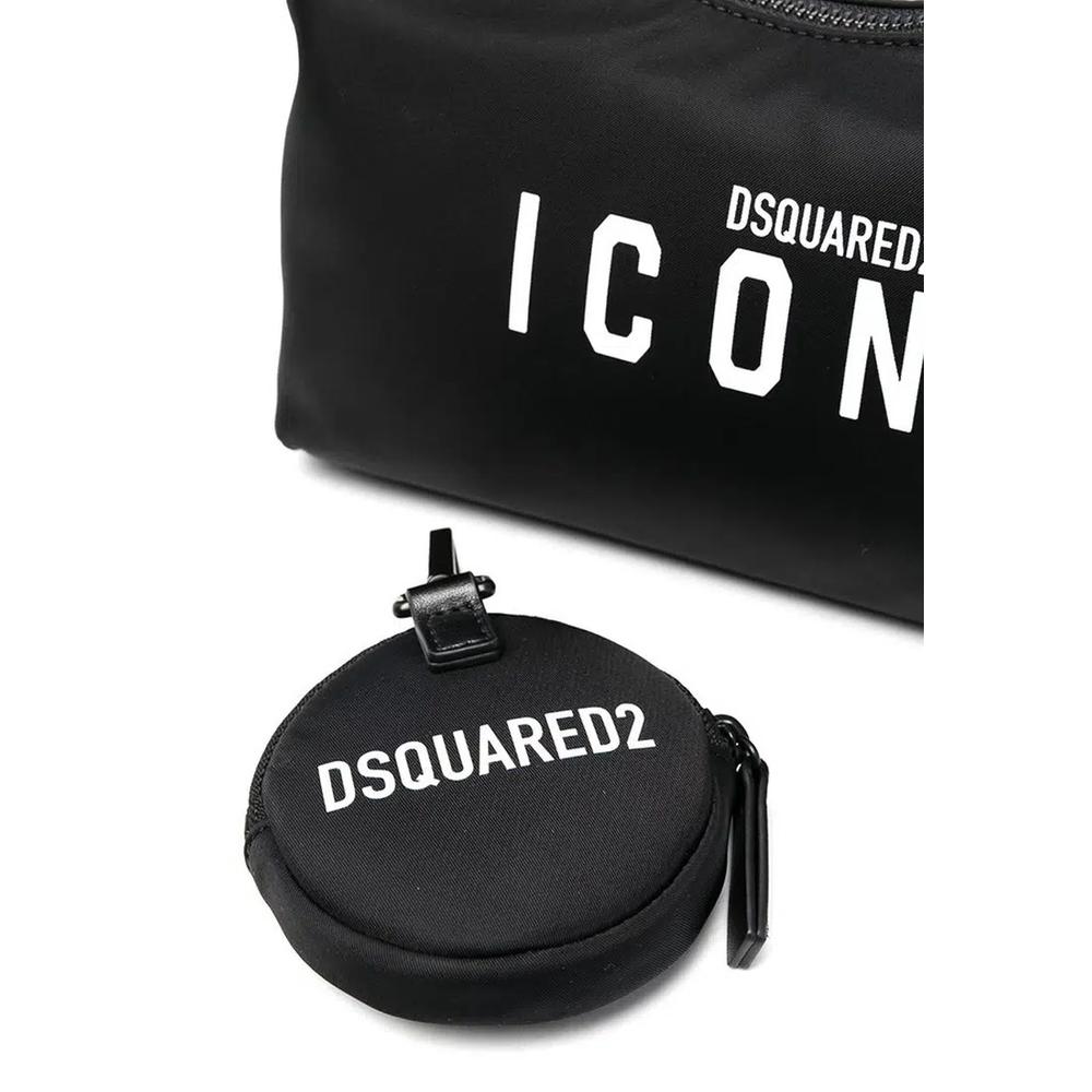 Be Icon сумка-хобо в черном цвете 3