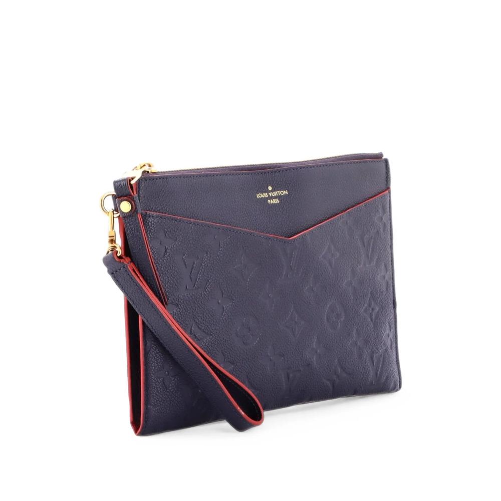 Pochette Melanie Monogram Empreinte Leather MM clutch bag 2