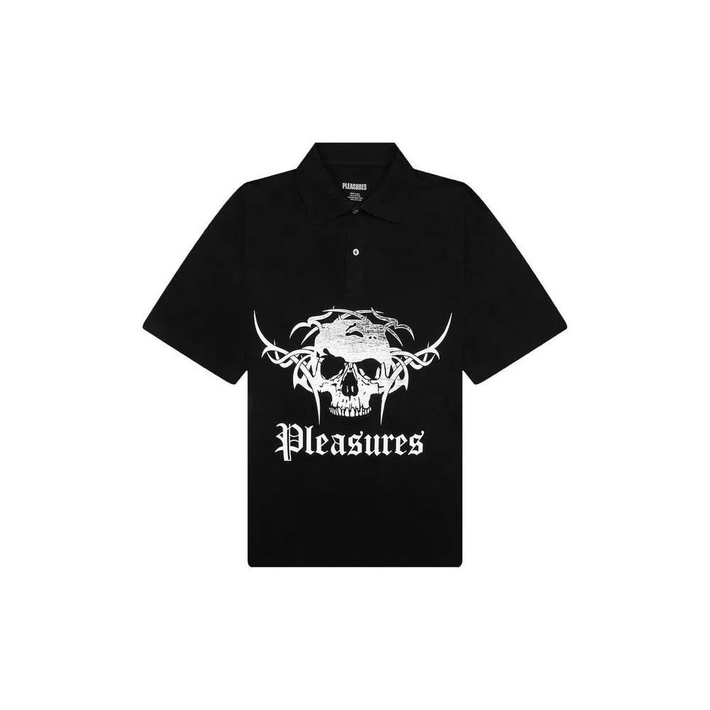 Поло Pleasures Tradition Polo Shirt 'Black' 1