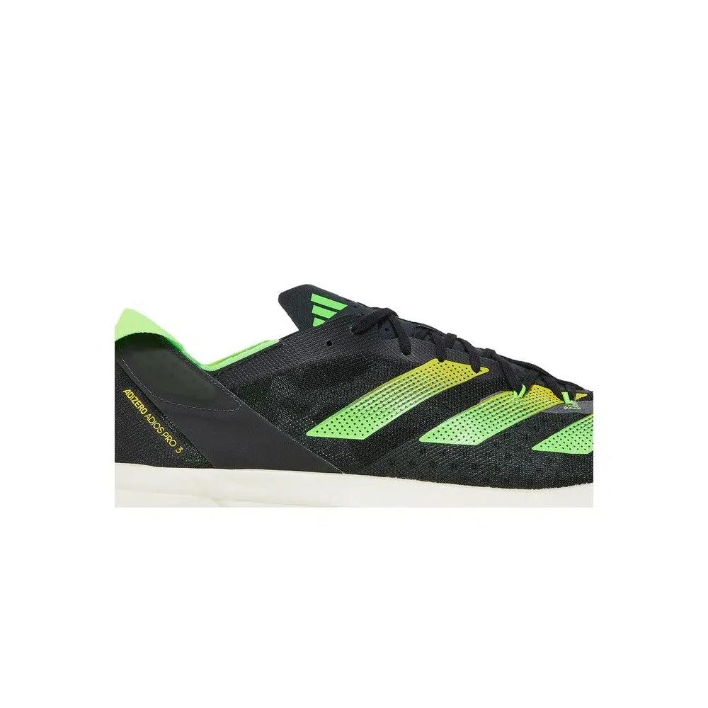 Кроссовки adidas Men's Adizero Adios Pro 3 'Core Black Solar Green' 2