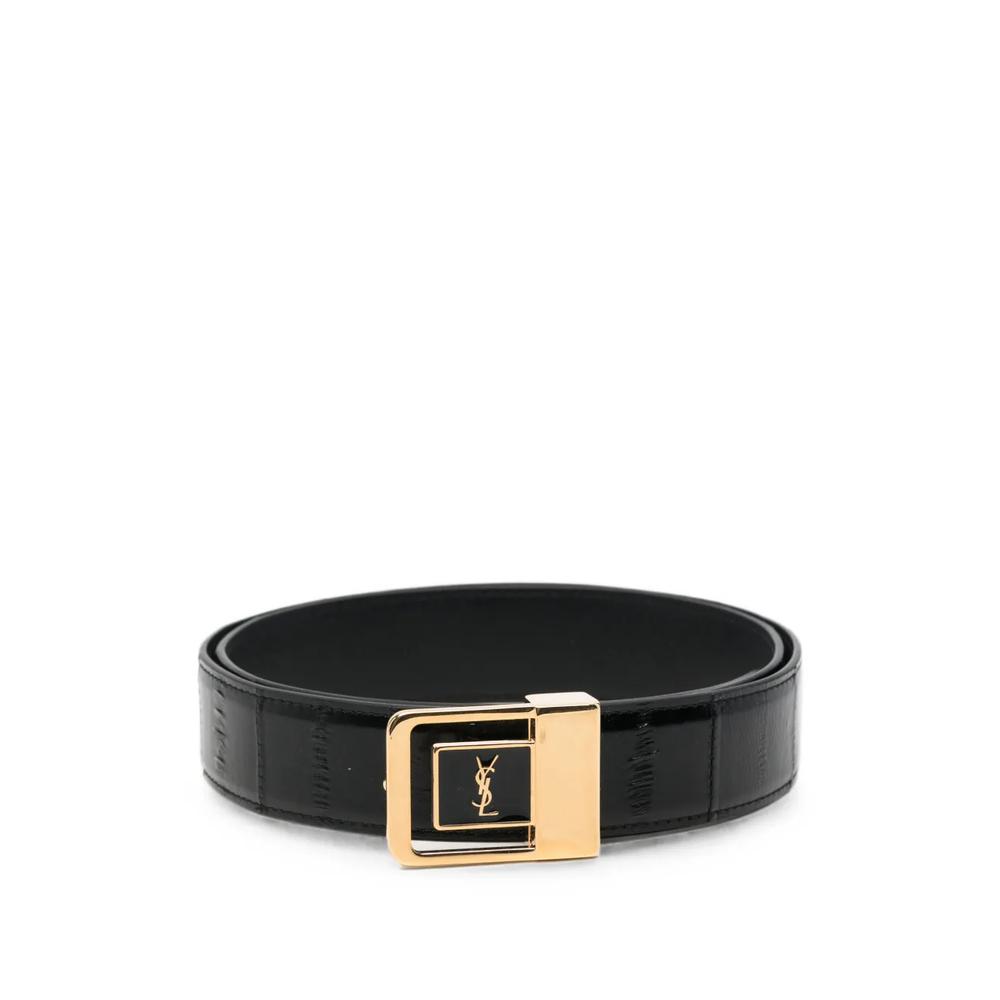 Ремень с логотипом YSL 1
