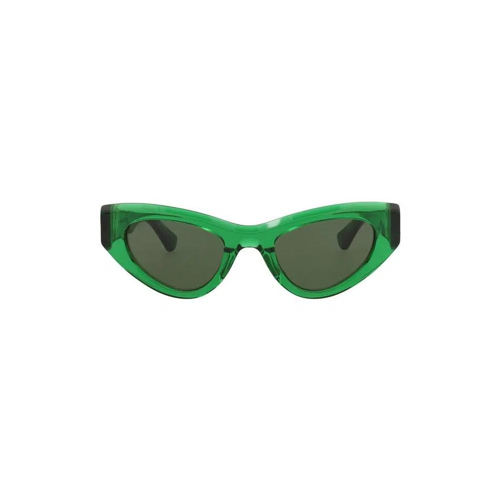 Солнцезащитные очки Bottega Veneta Cat Eye-Frame Acetate 'Green' 1