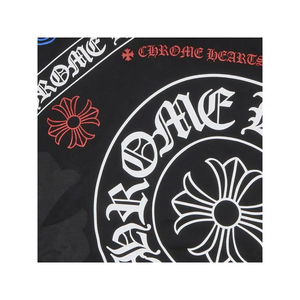 Худи Chrome Hearts Stencil Hoodie 'Black/Multicolor' 3