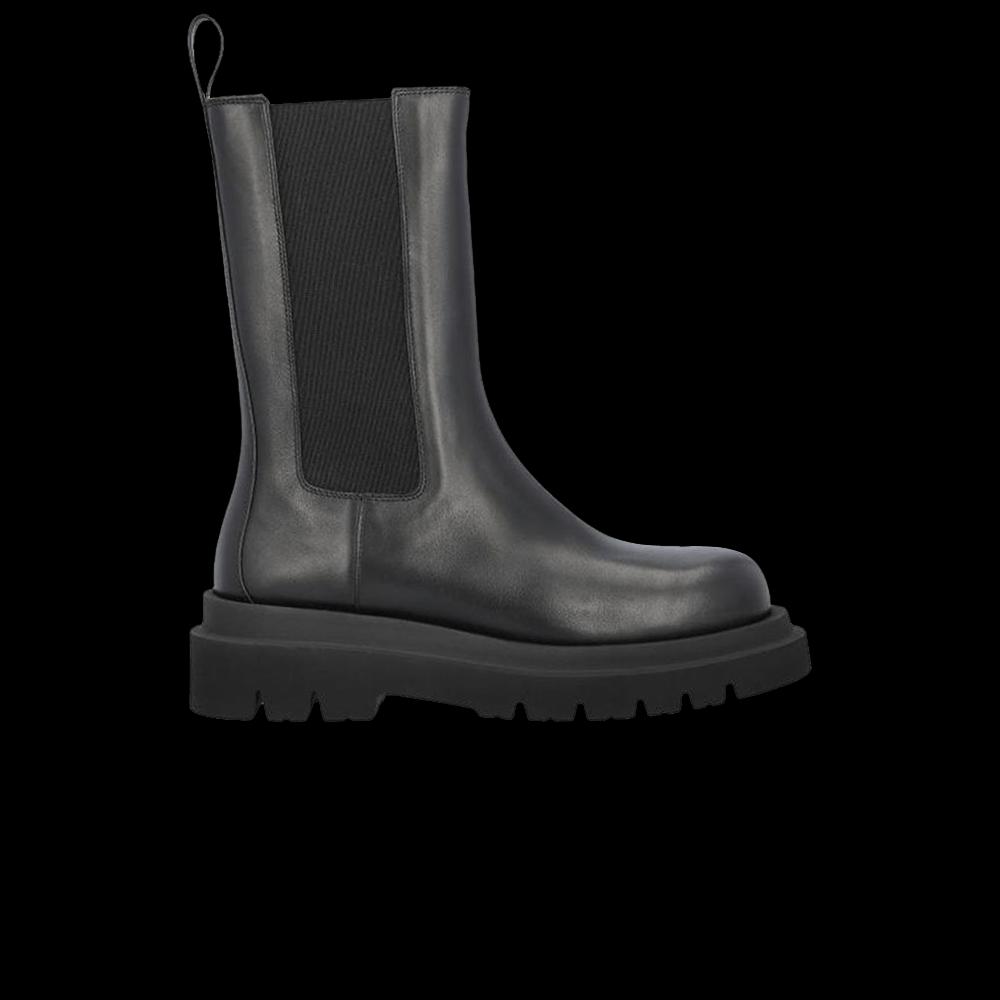 Ботинки Bottega Veneta Wmns Lug Boot 'Fur - Black' 1