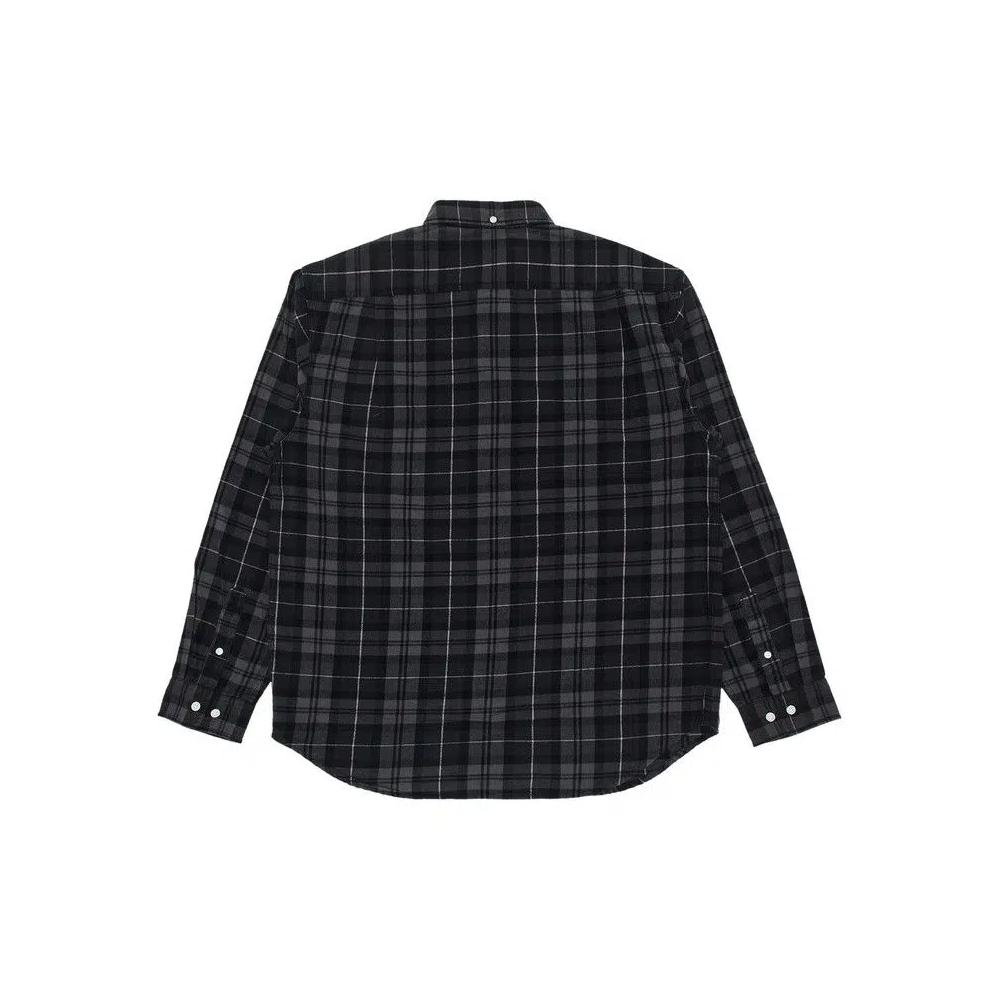 Фланелевые рубашки Supreme Plaid Flannel Shirt 'Black' 2