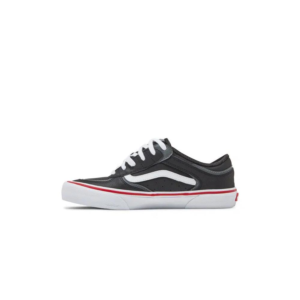 Кроссовки Vans Rowley 'Black White Red' 3