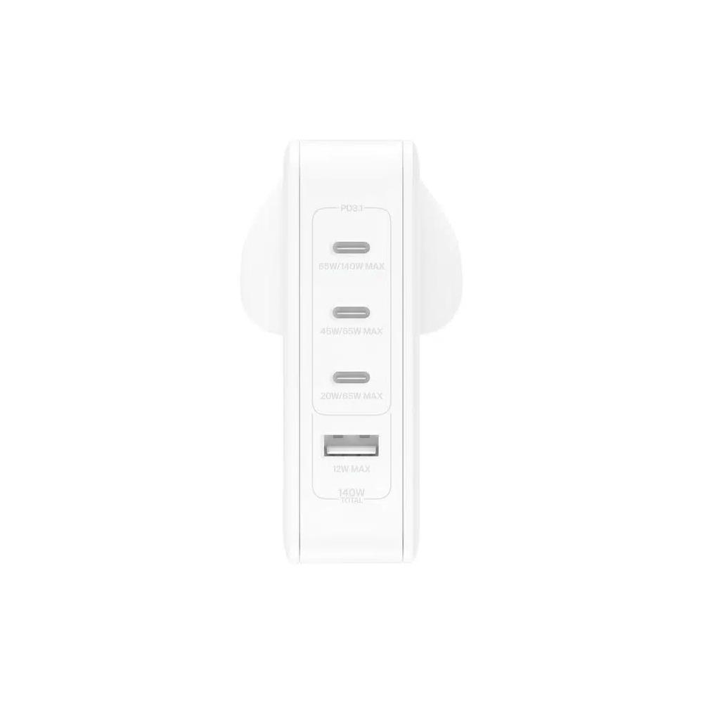 BELKIN BoostCharge Pro 4-портовый USB GaN-зарядное устройство 140W 2