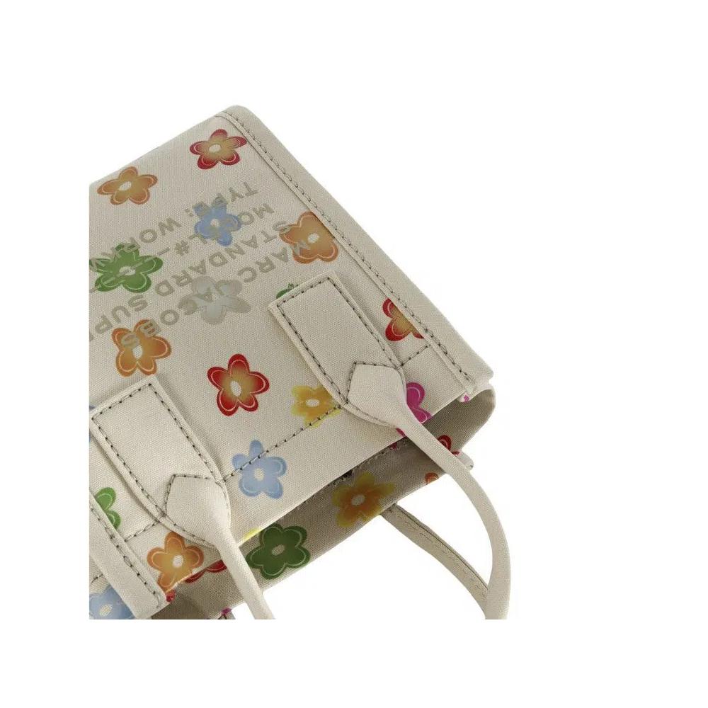 Сумки-тоут Marc Jacobs Small Tote Wild Daisy Canvas Standard Supply Bag 'White/Multicolor' 3